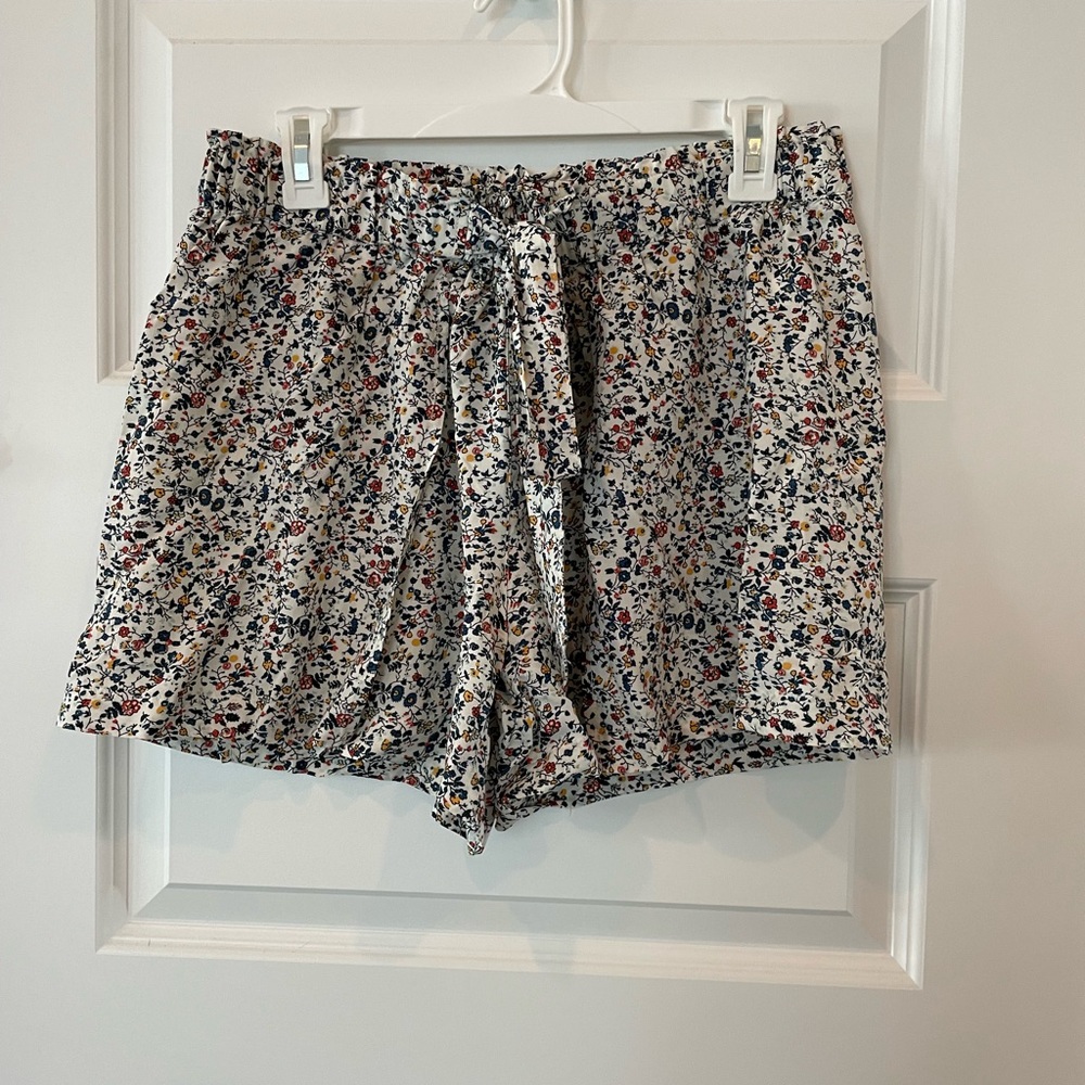 madewell floral shorts